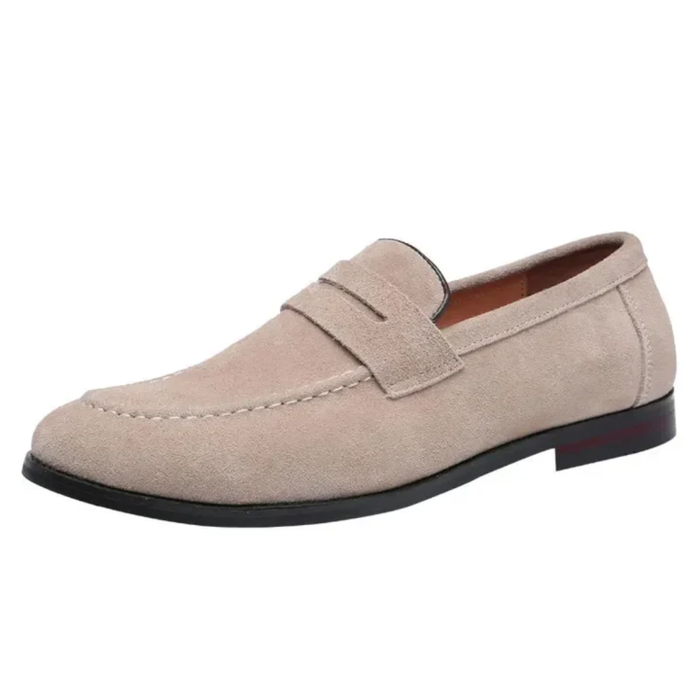 Wildleder-Sommer-Loafer