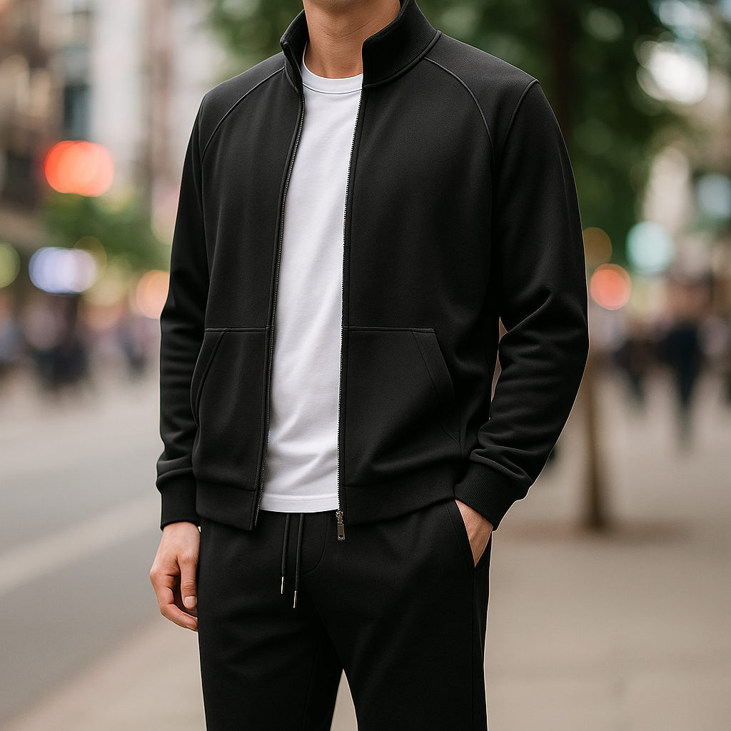 Eleganter Maßgeschneiderter Trainingsanzug