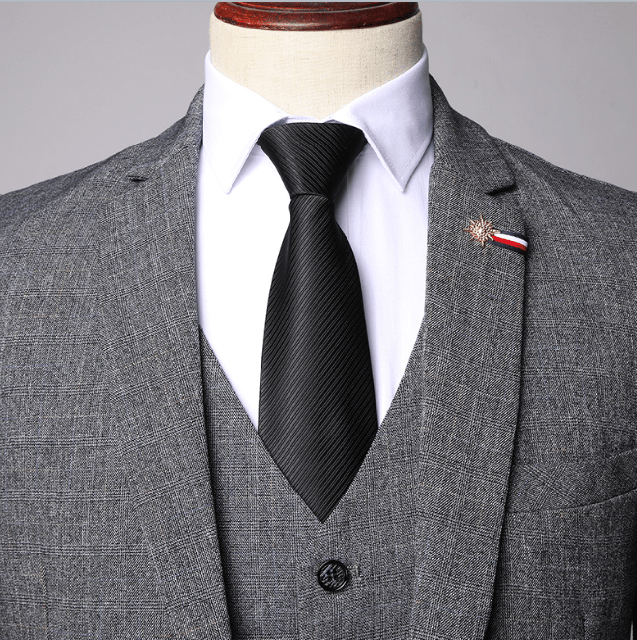 3-teiliger Anzug für Herren Men Suits Von Alder