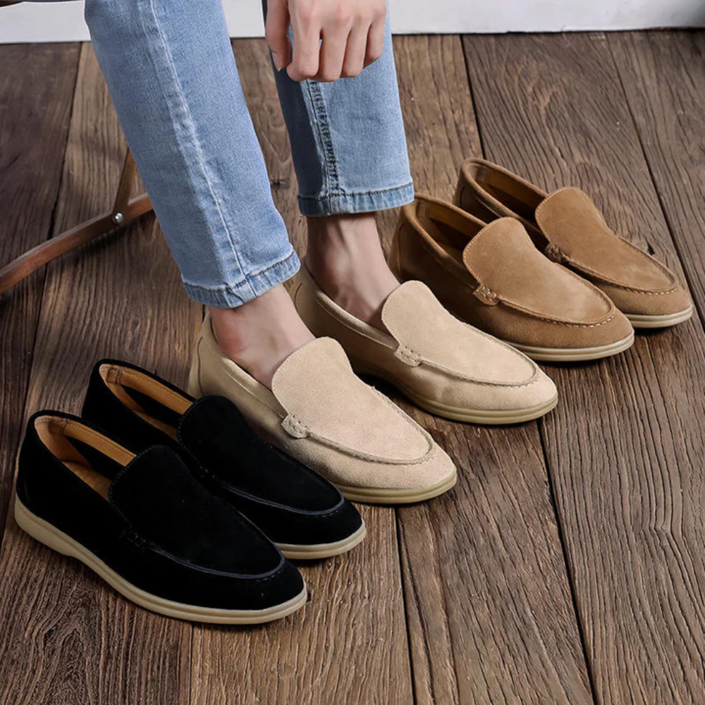 Premium Wildleder Slipper