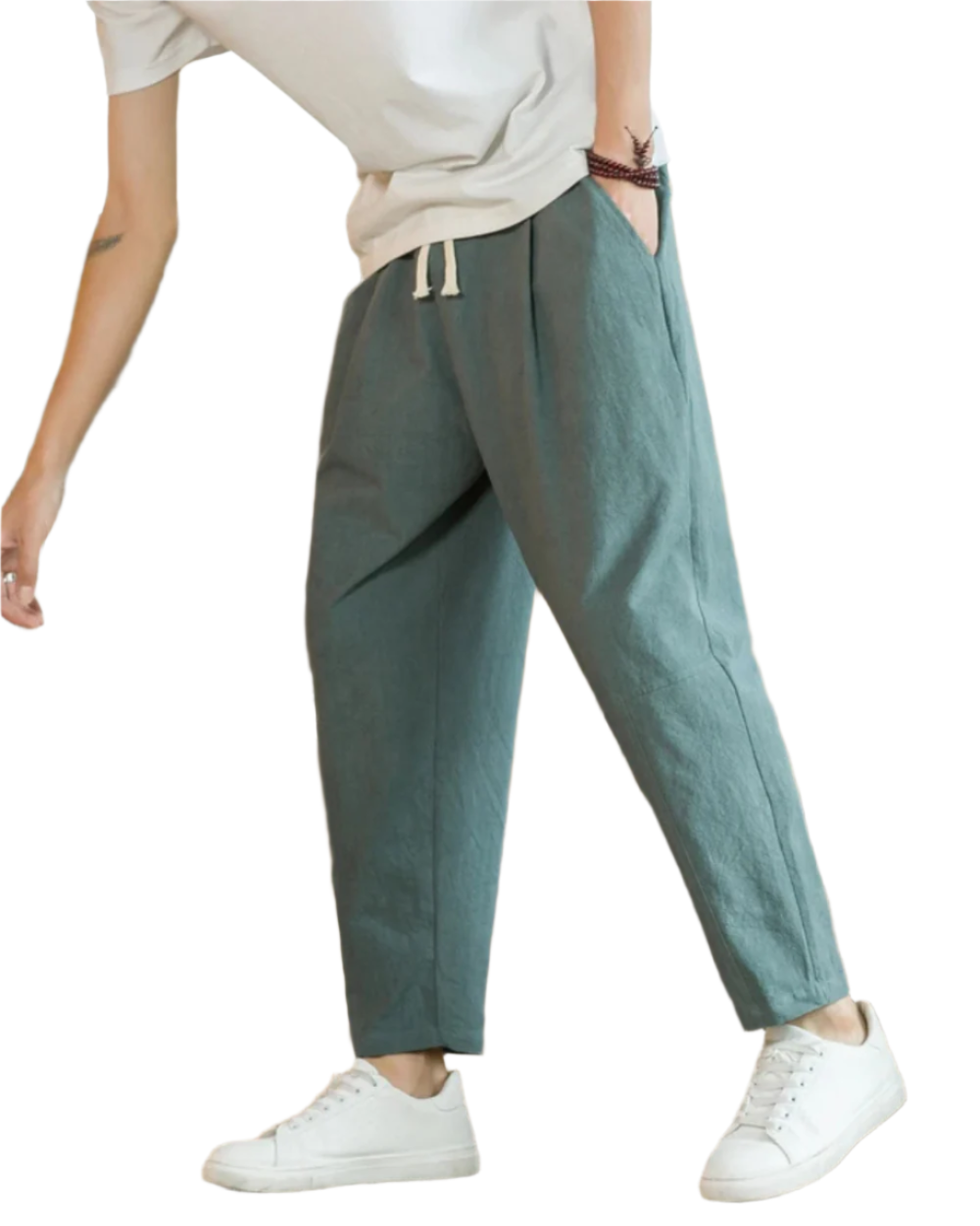 Rom Baumwollpantalon