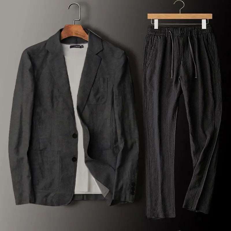 Elegantes Leinen-Set