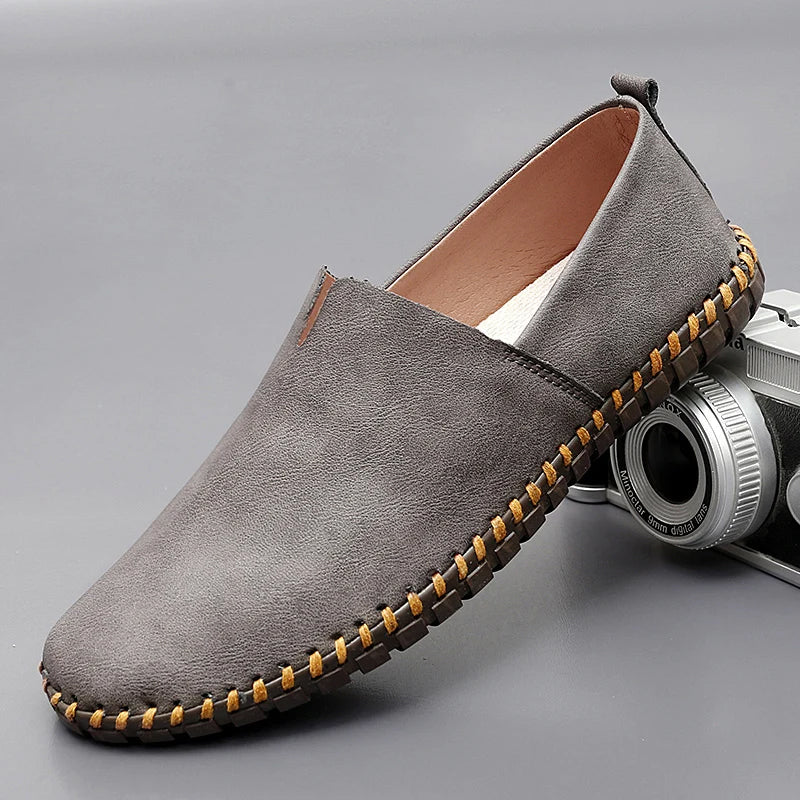 Santorini Leder Slipper