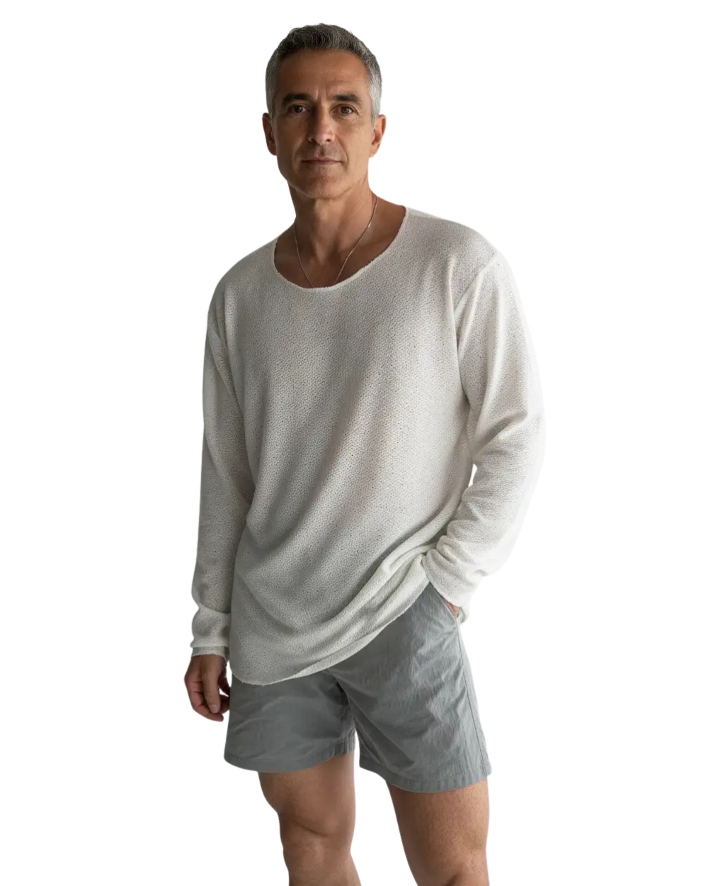 Lässiges Strick T-Shirt