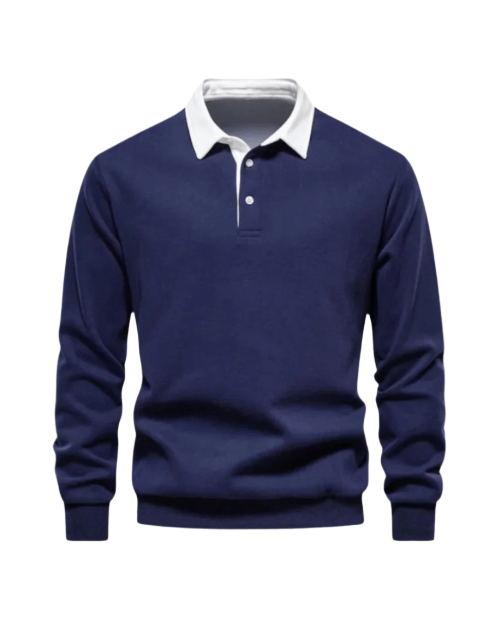 Adrian Freizeit Polo Sweater Von Alder Blau S