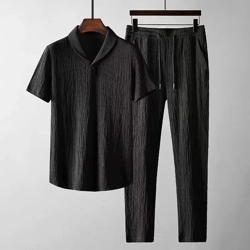 Atmungsaktives Sommer-Set Atmungsaktives Sommer-Set Von Alder Schwarz XS