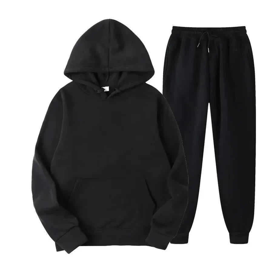 Bequemes Herren-Set Von Alder Schwarz S