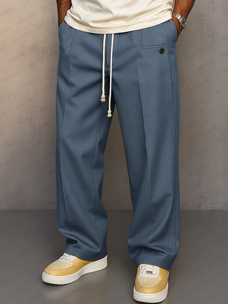 Elegante Herrenhose Von Alder Blau M