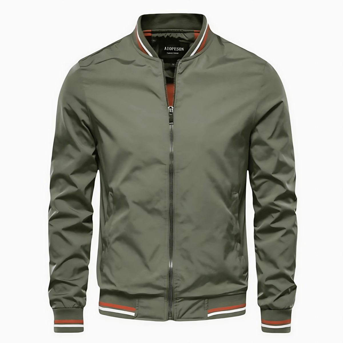 Elegante Jacke Von Alder Grün XS
