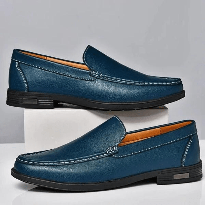Elegante Leder Slipper Von Alder