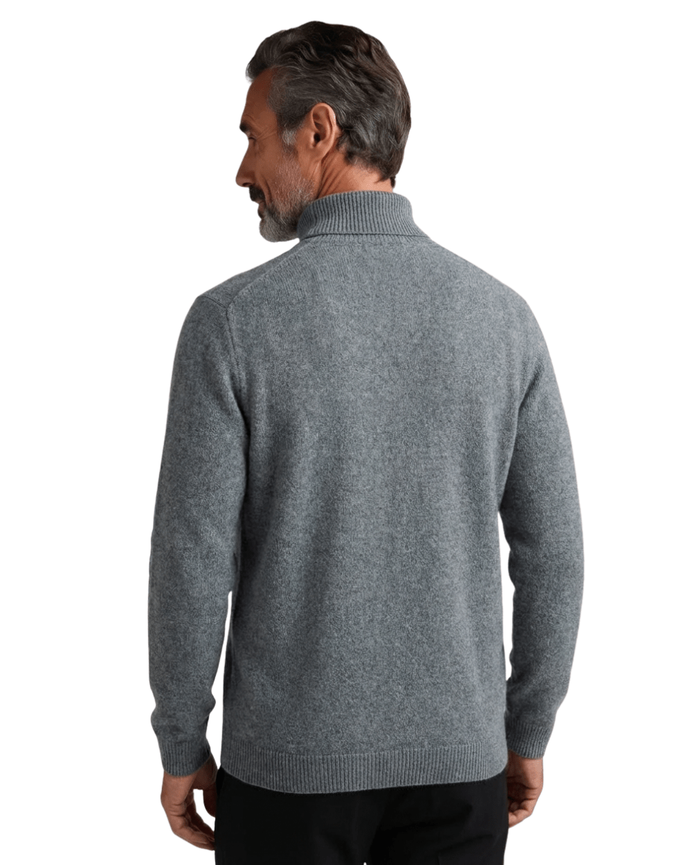 Eleganter Cashmere-Rollkragenpullover Von Alder