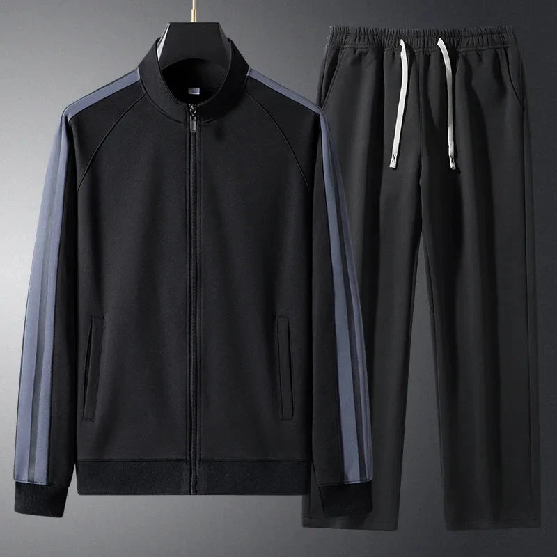 Eleganter Trainingsanzug Von Alder Schwarz M