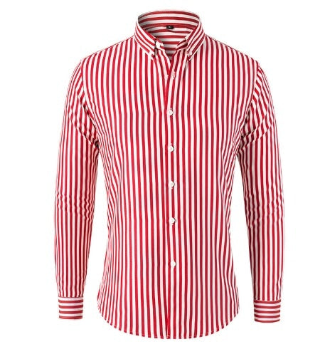 Elegantes Gestreiftes Hemd Shirt Von Alder