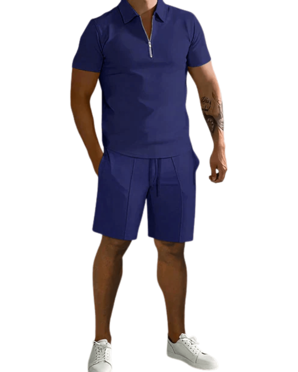 Elegantes Poloshirt-Set Korte Broek Heren Von Alder