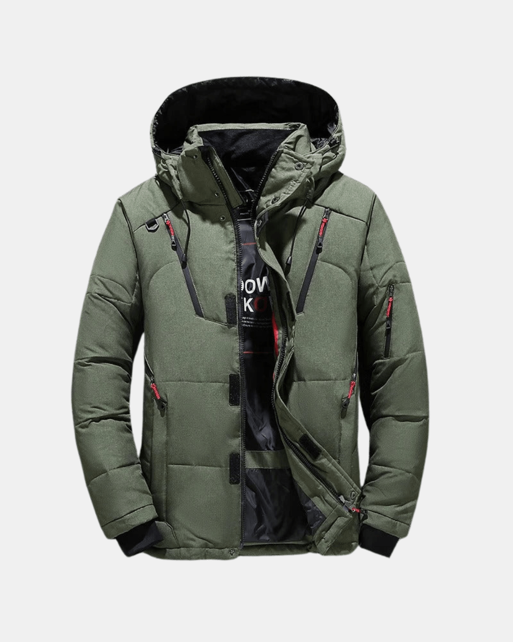 Elite Winterjacke Von Alder Grün S
