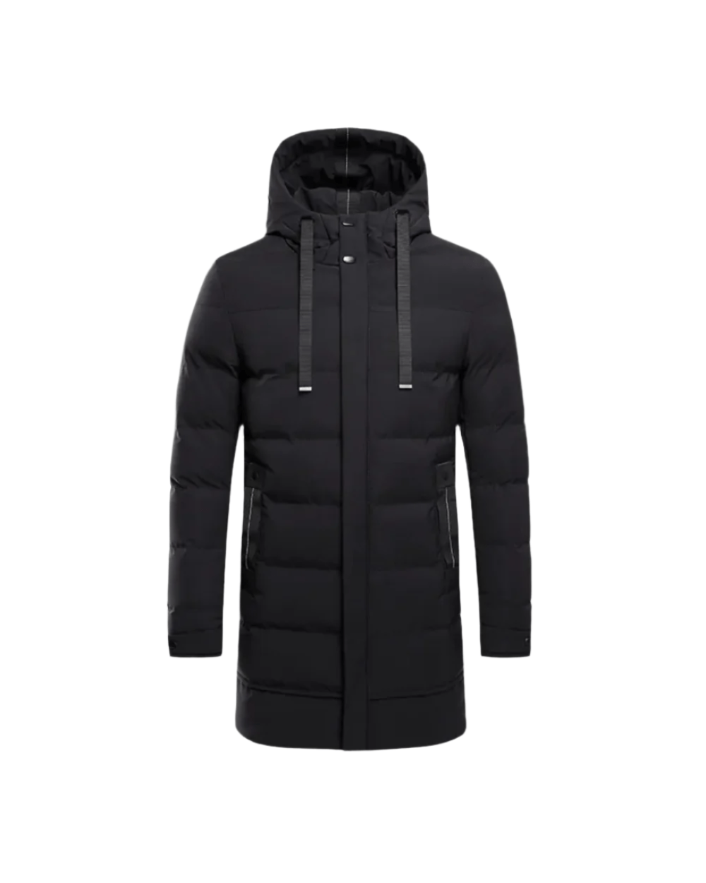 Gianluca Lange Winterjacke Von Alder Schwarz M
