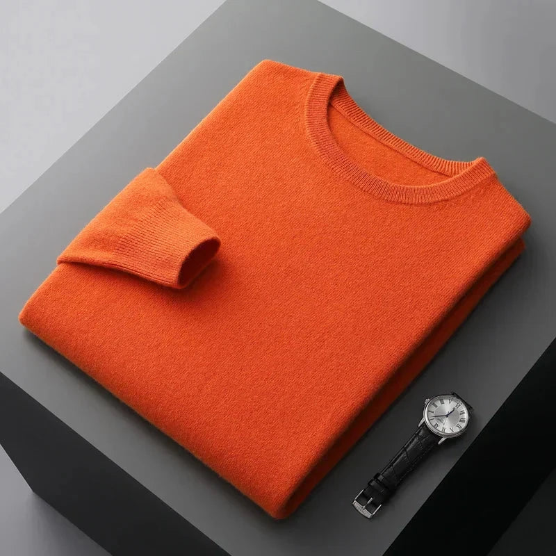 Ibiza Kaschmirpullover Von Alder Orange S