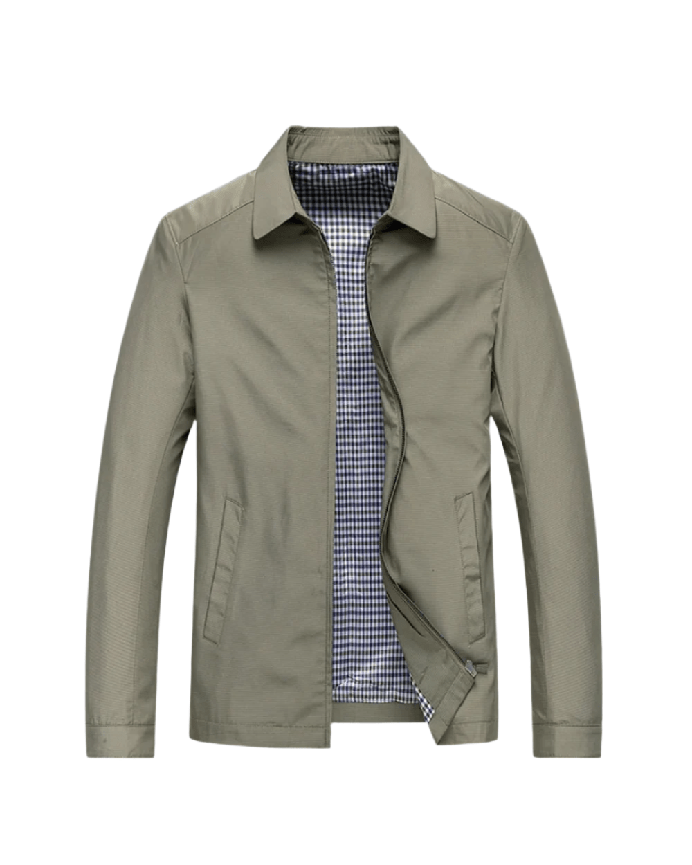 Lässige Herrenjacke Von Alder Beige M