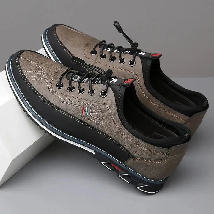 Lässige Lederschuhe Von Alder