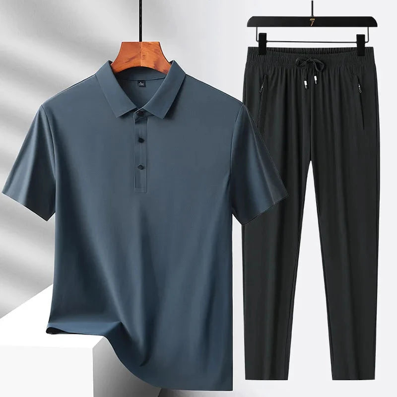 Lässiges 2-Teile-Set Von Alder Marinegrau M