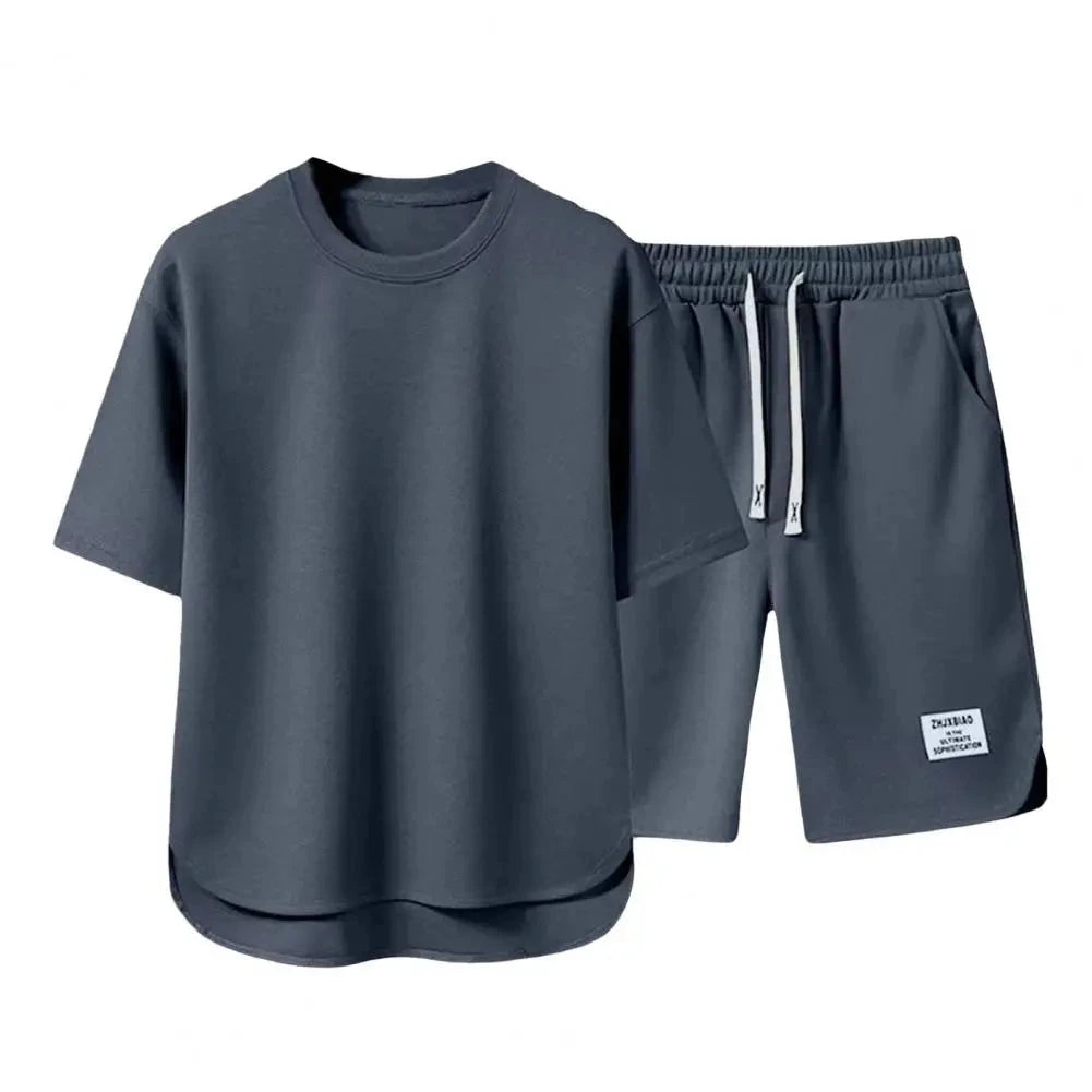 Lässiges Sommer-Set Von Alder Grau M