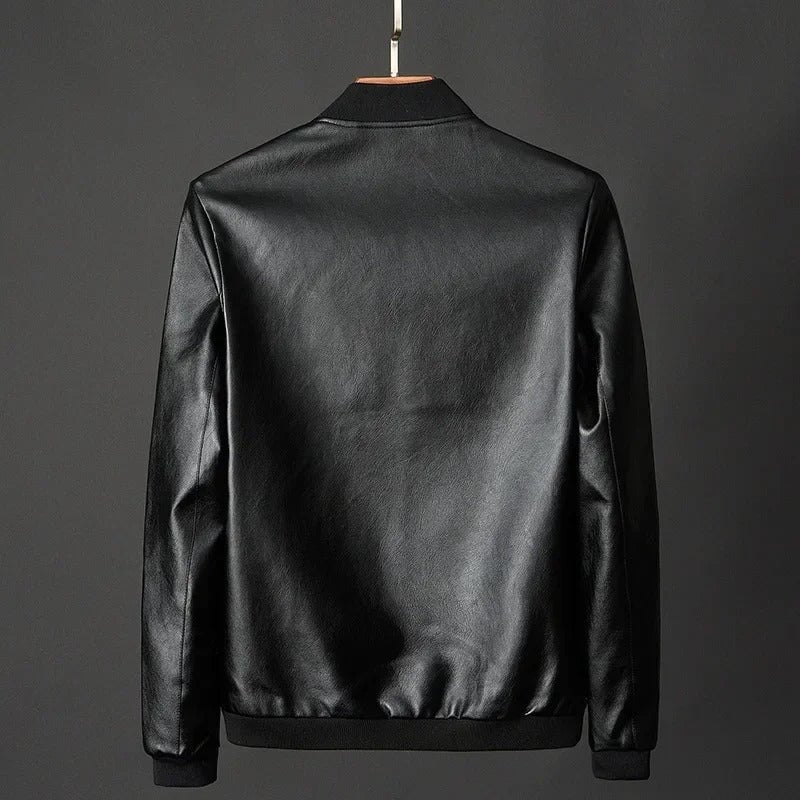 Leder-Bikerjacke Leder-Bikerjacke Von Alder
