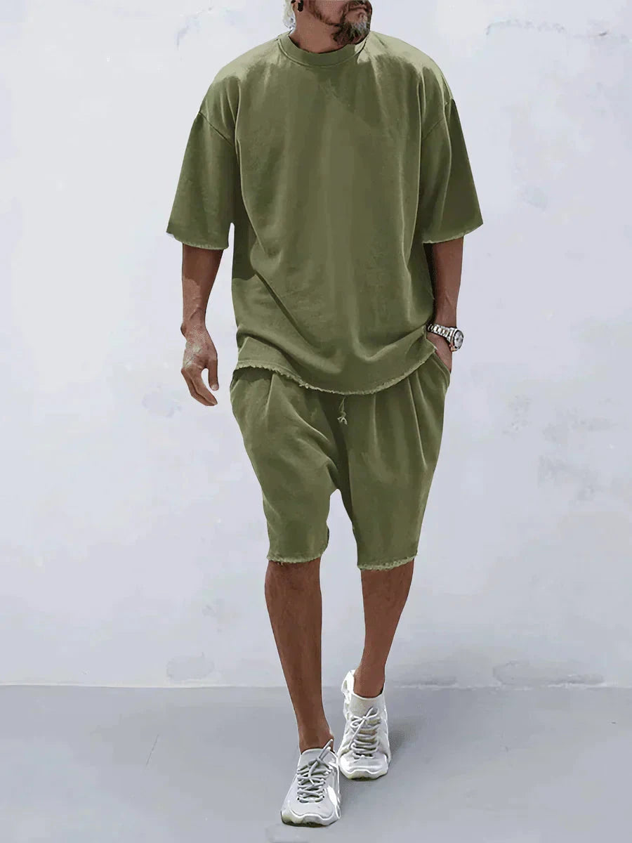Leichtes Sommer-Outfit Leichtes Sommer-Outfit Von Alder Militärgrün M