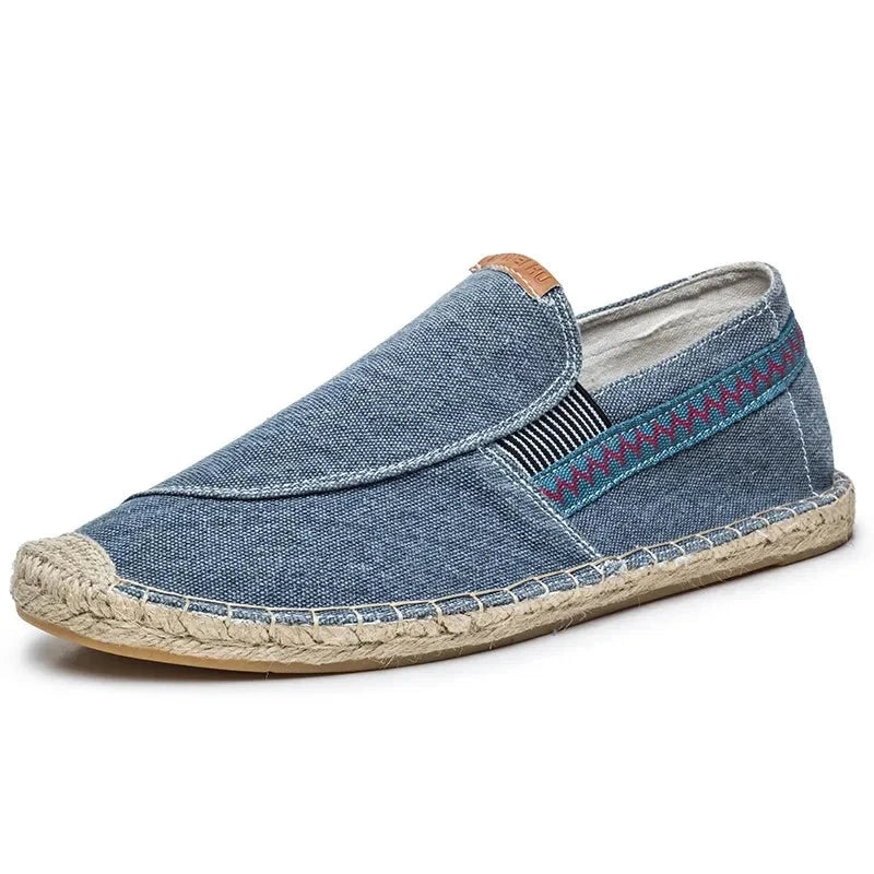 Leinen-Espadrilles Leinen-Espadrilles Von Alder Blau 38