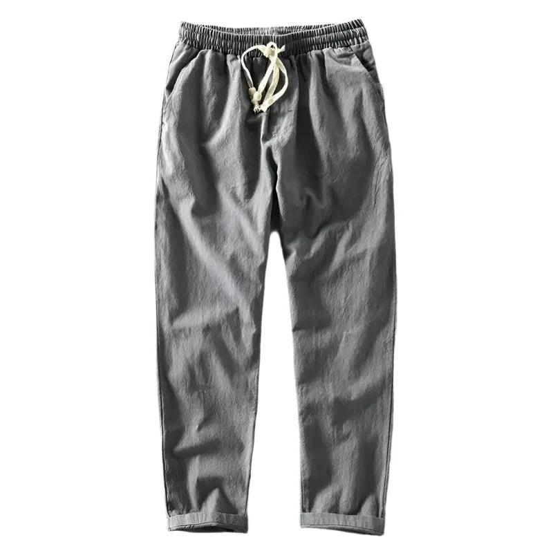 Leinenhose Von Alder Grau M