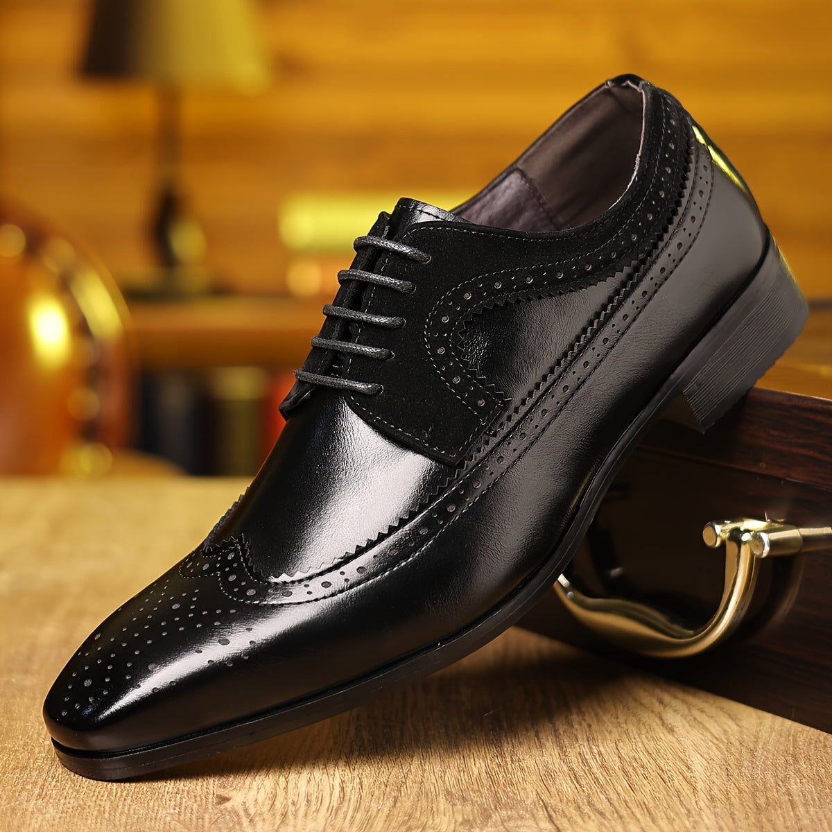 Oxford Schnürschuhe Von Alder Schwarz 39