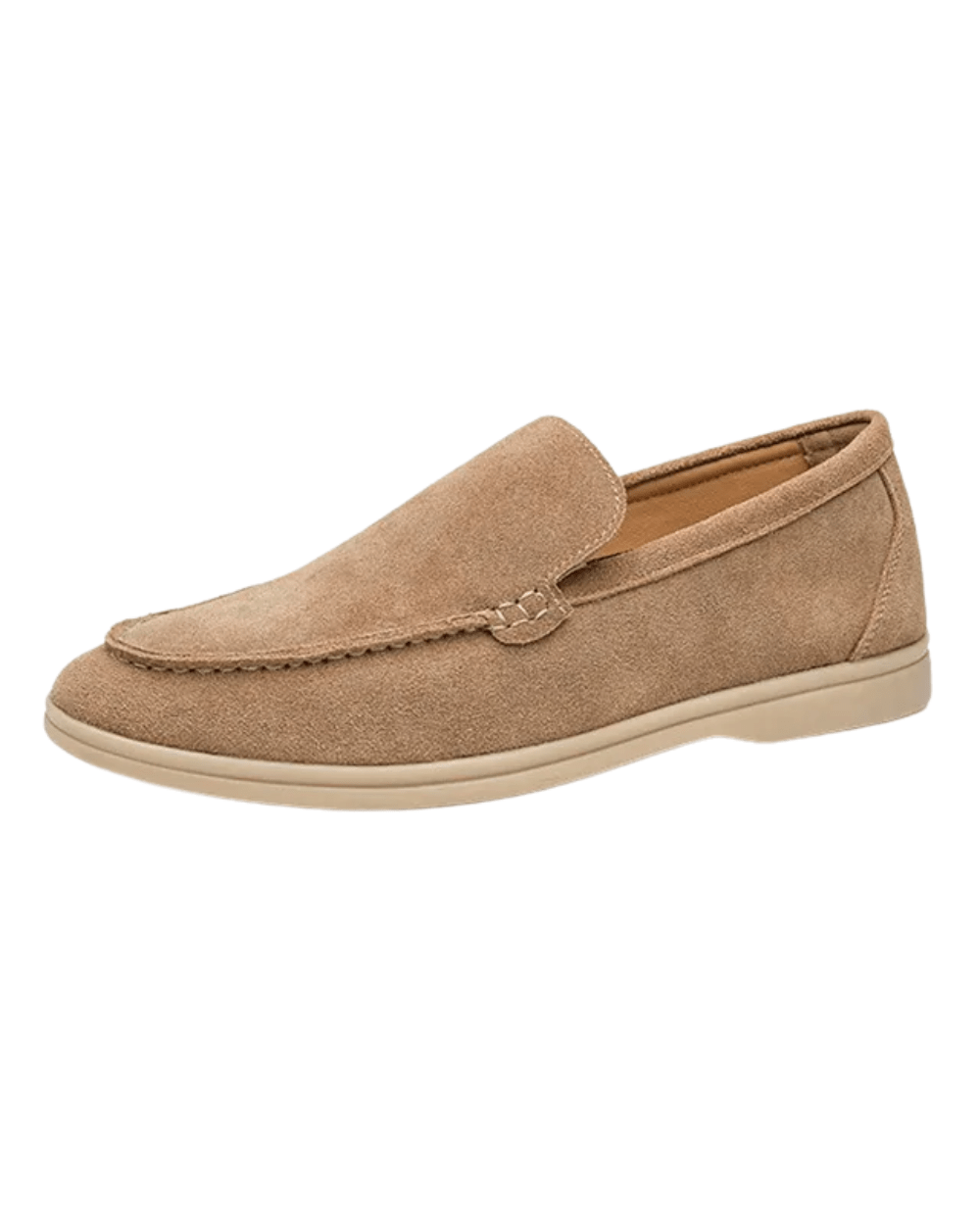 Premium Wildleder Slipper Von Alder Karamell 38