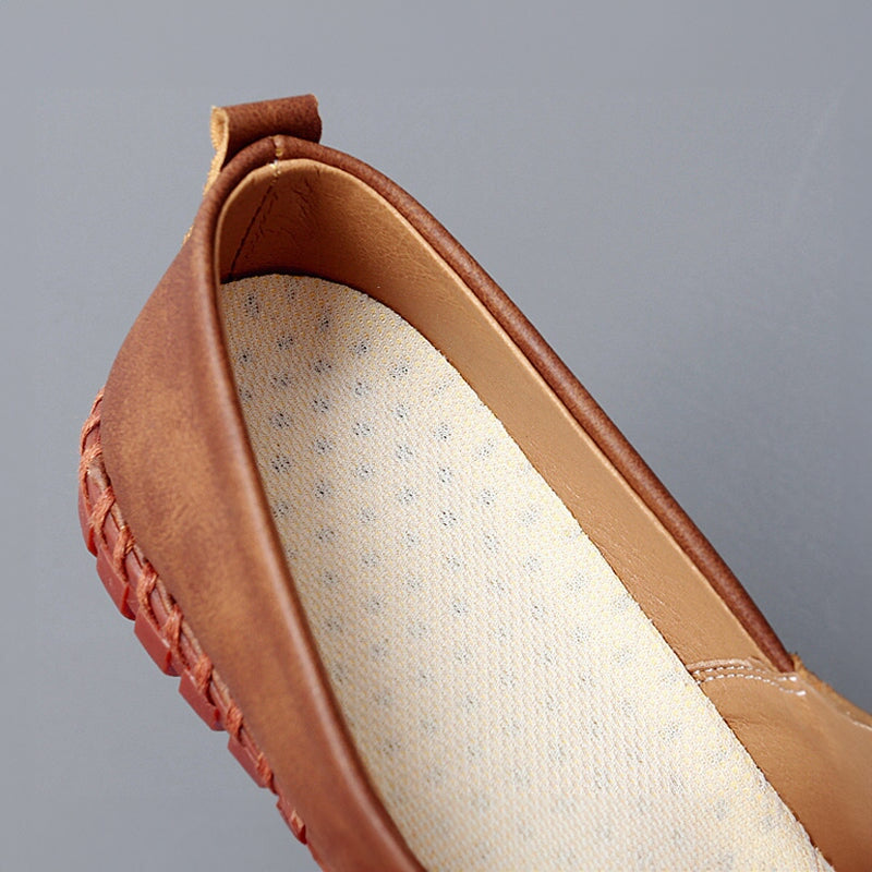 Santorini Leder Slipper Von Alder