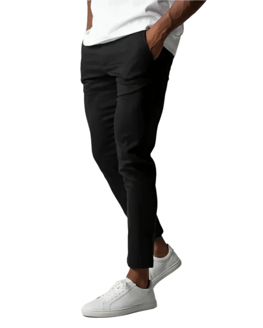 Stretch-Chino Stretch-Chino Von Alder Schwarz XS