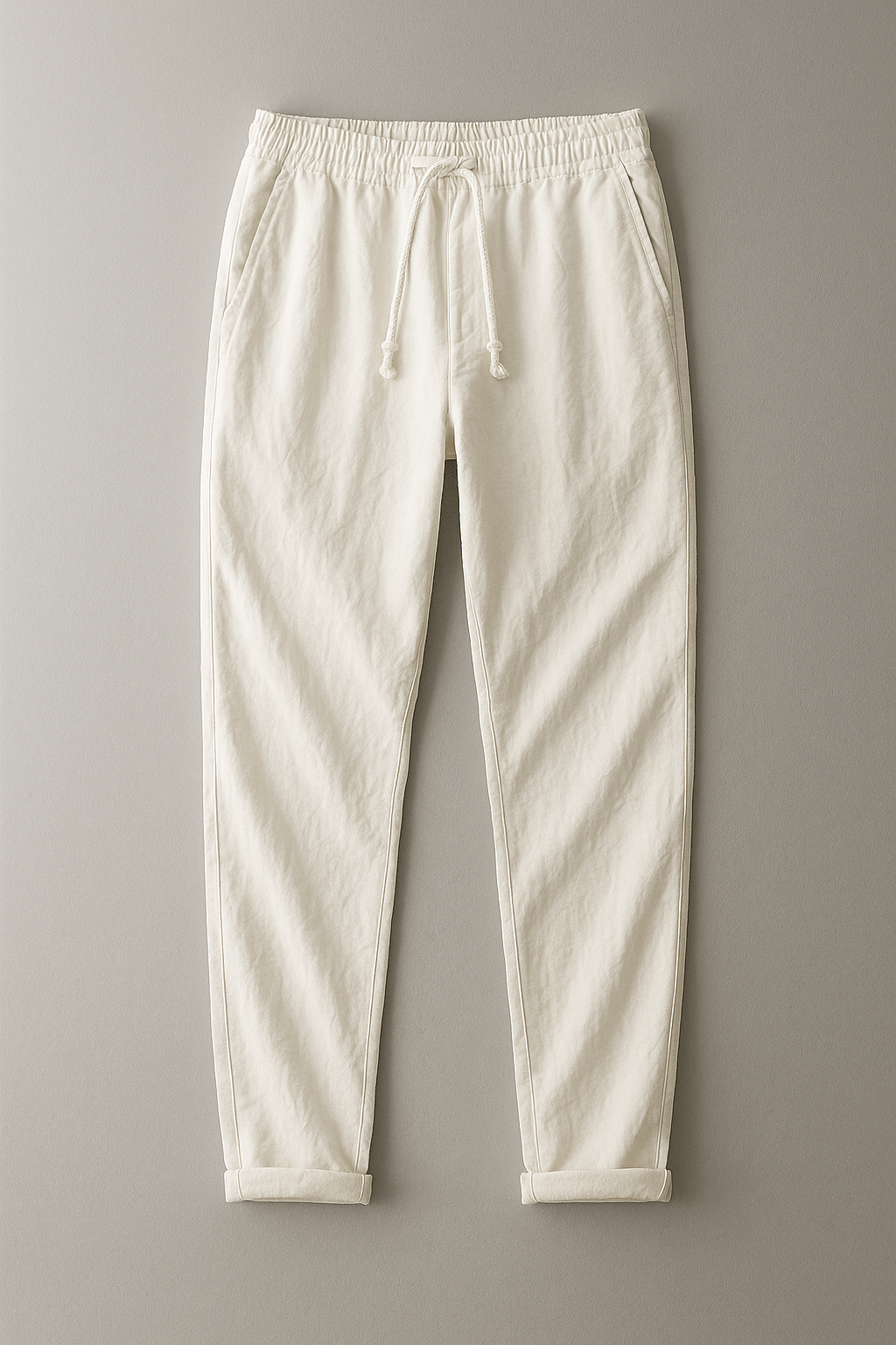 Stylische Leinenhose Von Alder Weiß S