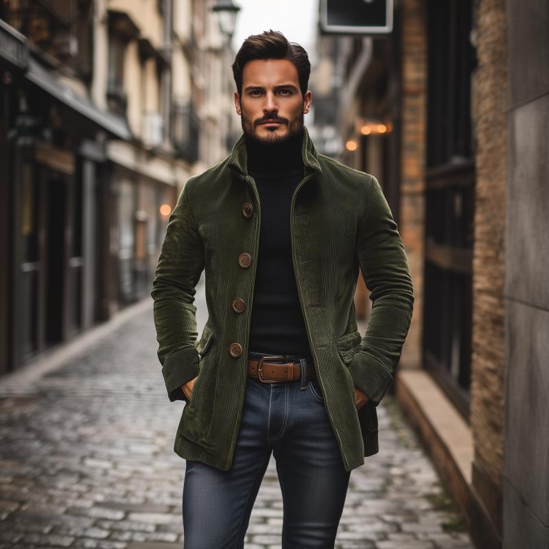 Vintage Corduroy Coat Von Alder