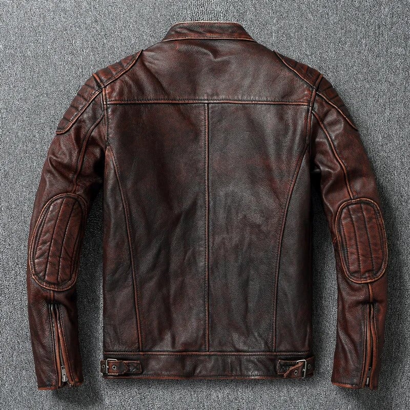 Vintage Lederjacke Von Alder