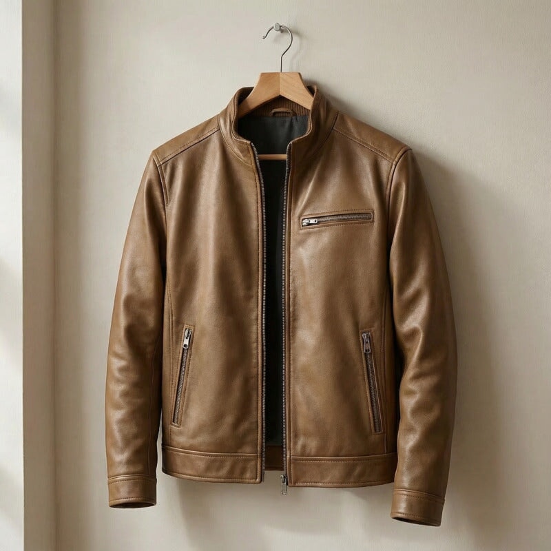 Vintage Lederjacke Von Alder