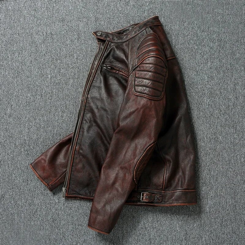 Vintage Lederjacke Von Alder