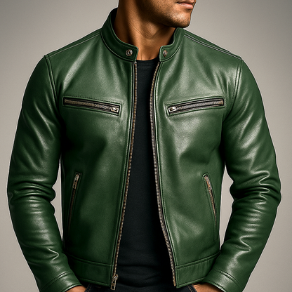 Vintage Lederjacke