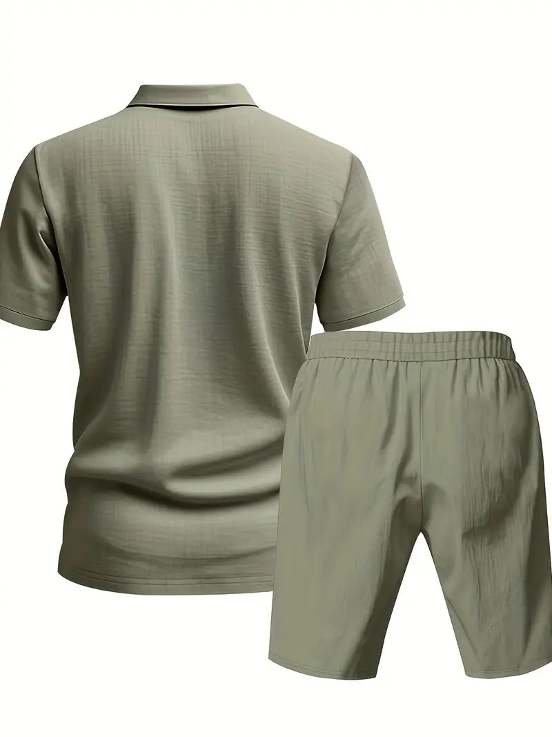 Leinen Herren Set