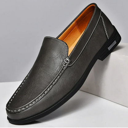 Elegante Leder Slipper