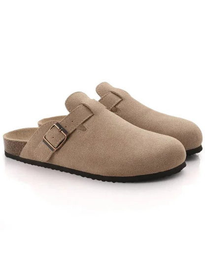 Oxford Wildleder Clogs