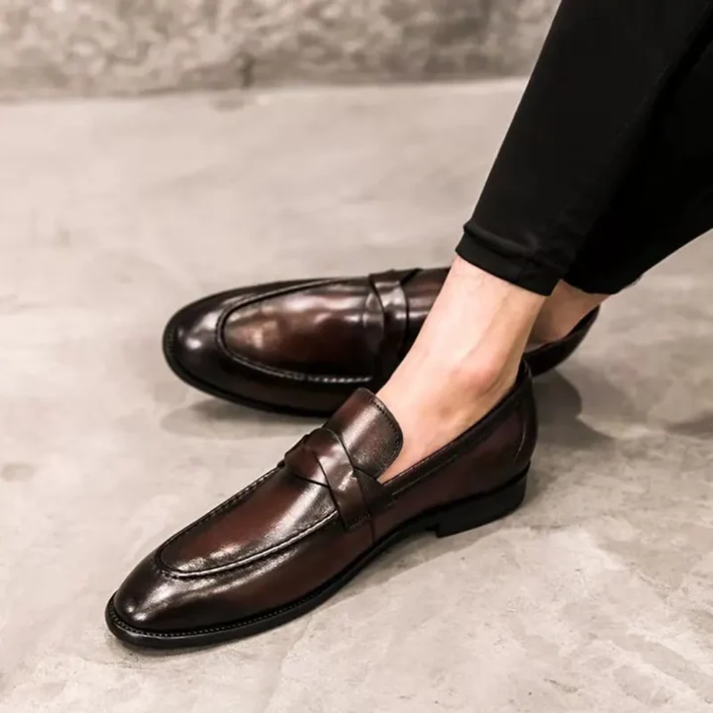 Chice Leder Slipper