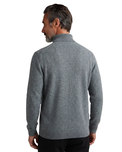 Eleganter Cashmere-Rollkragenpullover