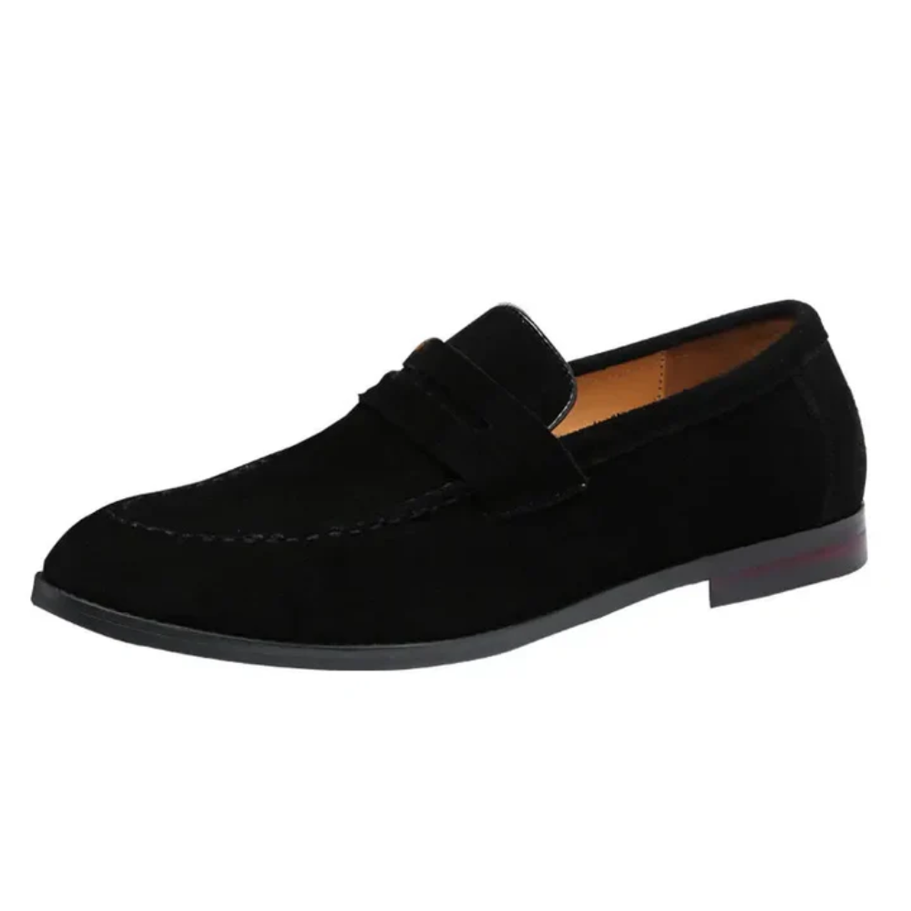 Wildleder-Sommer-Loafer