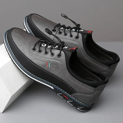Lässige Lederschuhe