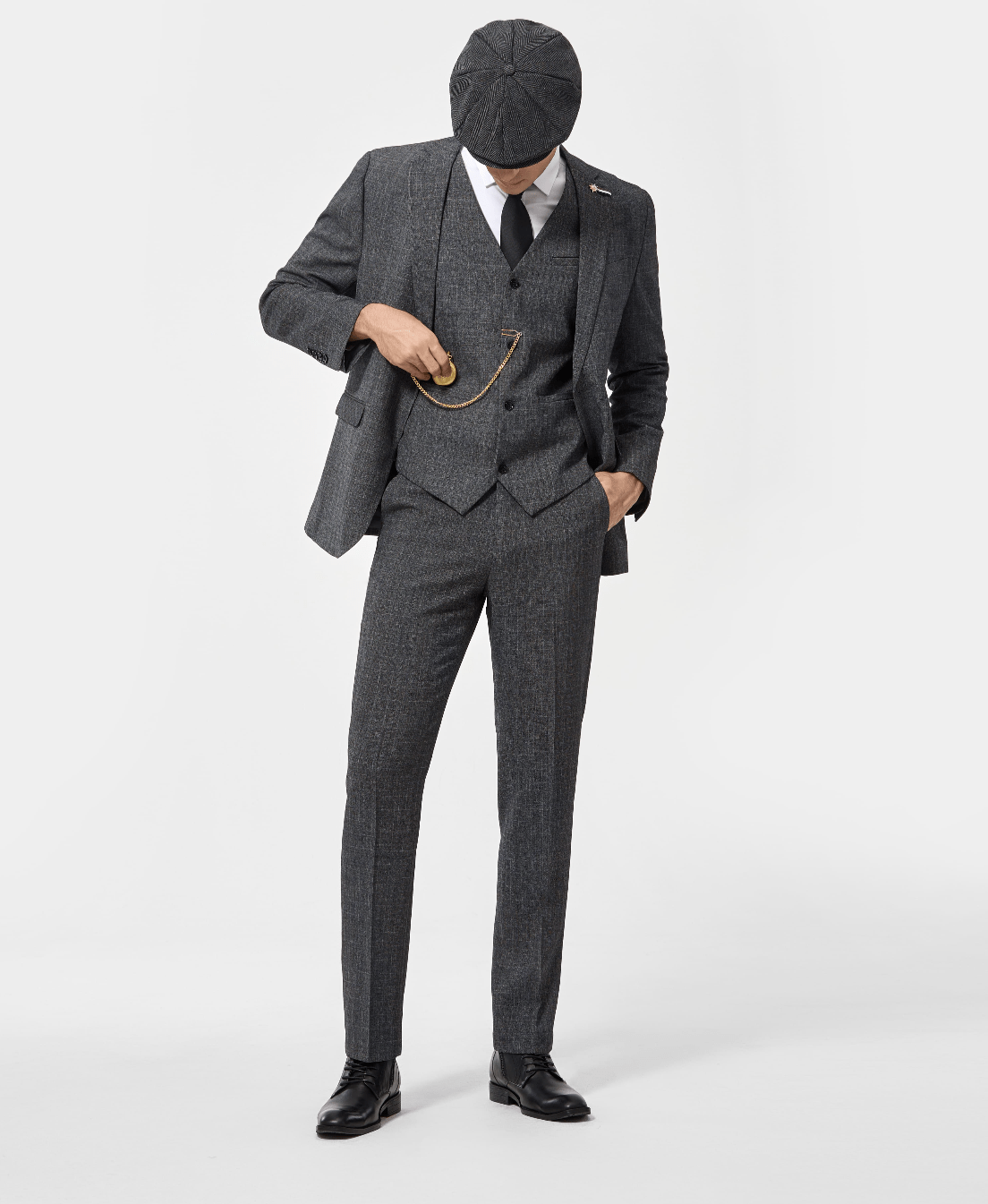 3-teiliger Anzug für Herren Men Suits Von Alder 