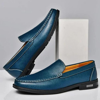 Elegante Leder Slipper
