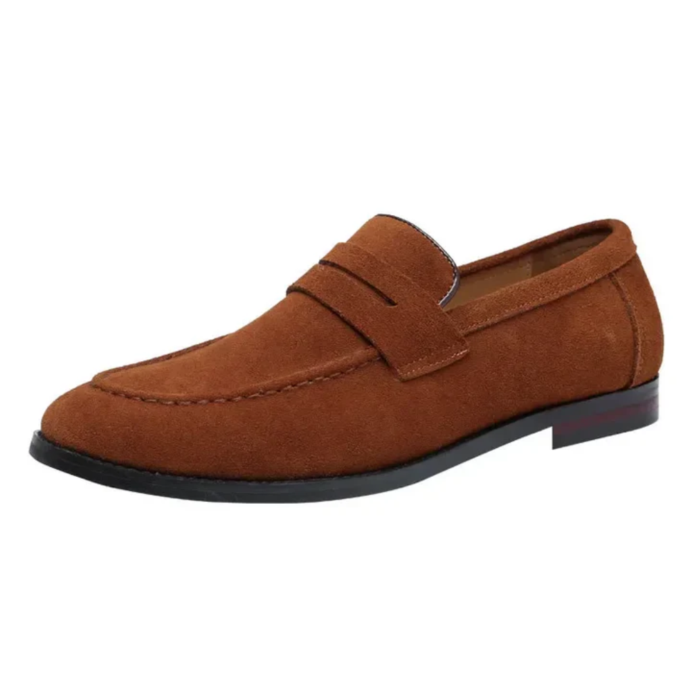 Wildleder-Sommer-Loafer