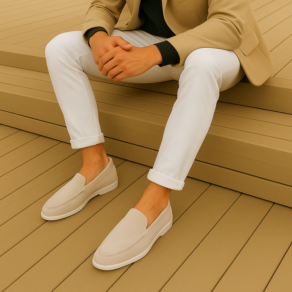 Chice Wildleder Slipper